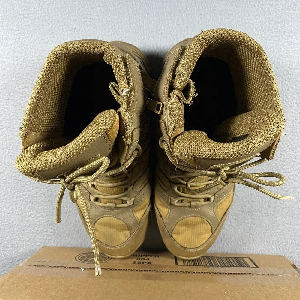 Merrell Moab 2 Tactical Response Boots Mens 10 Coyote Tan Waterproof J15845